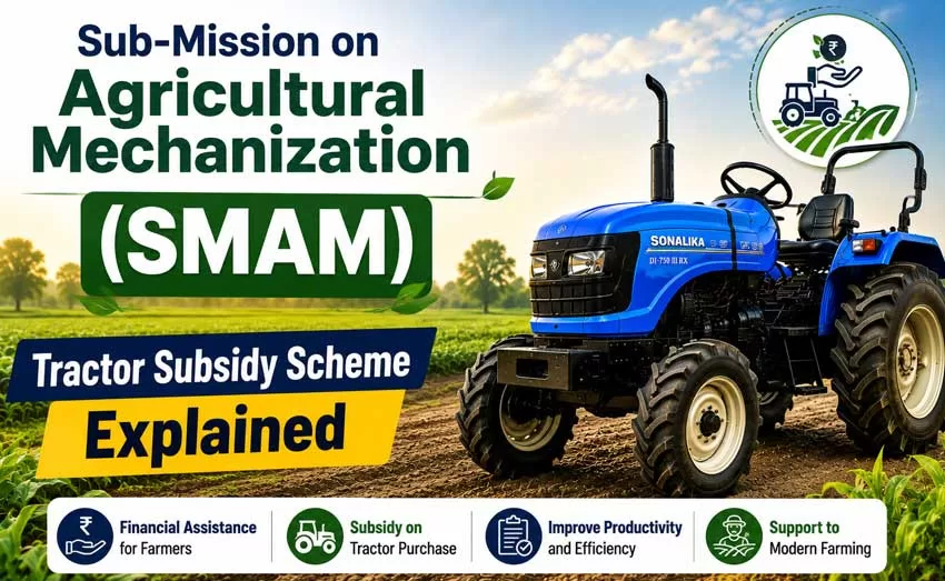 SMAM Scheme: Tractor Subsidy for Farmers