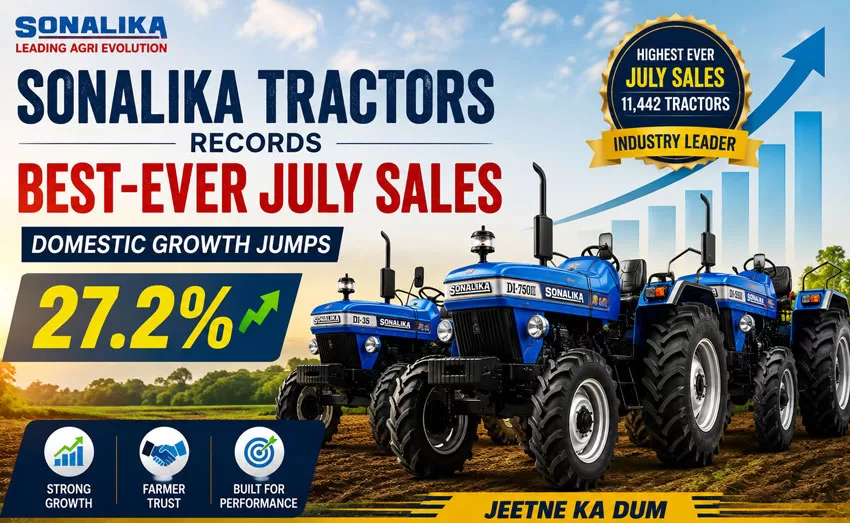 Sonalika Tractors Records