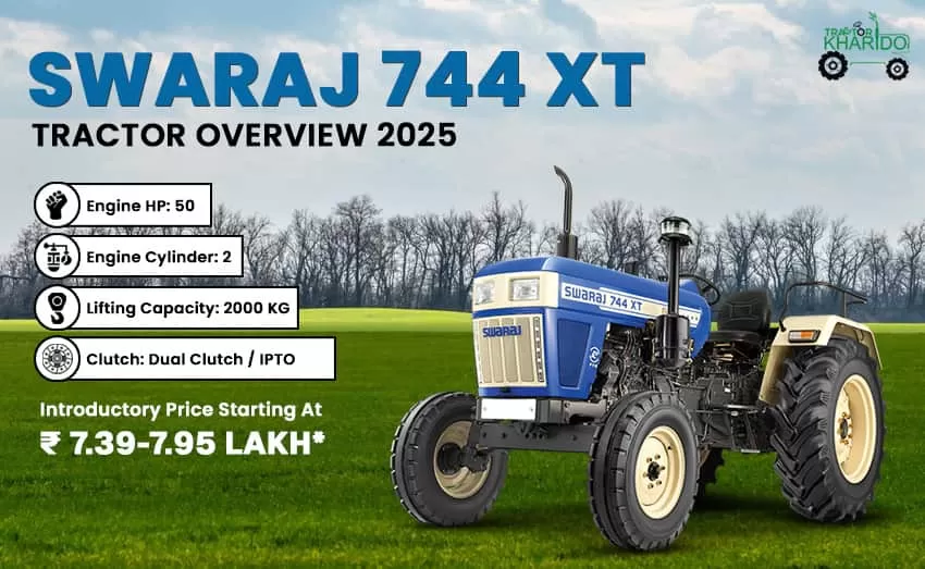 satoi様* Swaraj 744 XM 40-50hp Tractor, 2WD at best price in Narnaul | ID
