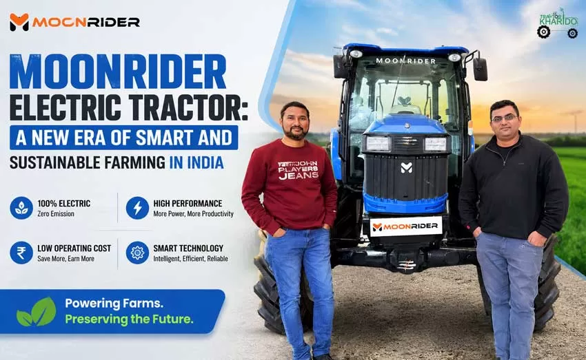 Moonrider Electric Tractor: A New Era of Smart and Sustainable Farming in India