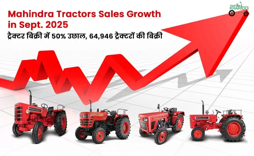 Mahindra Tractor Sales Report September 2025 | 64,946 Units Sold