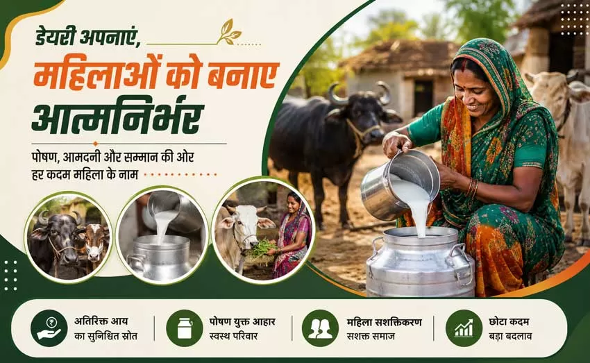 Encouraging agriculture and dairy: Govt will provide cows, buffaloes to women